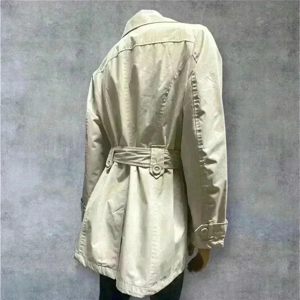White Stag Classic women’s trench coat Belted Jacket Women’s Sz S 4-6 - Picture 10 of 14